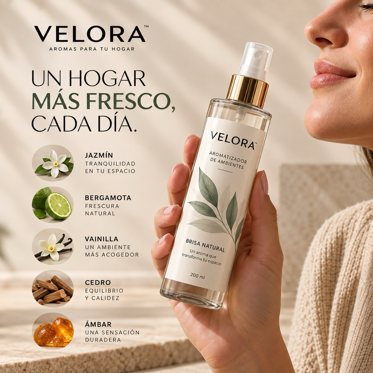 VELORA™ - Aromatizador de ambientes