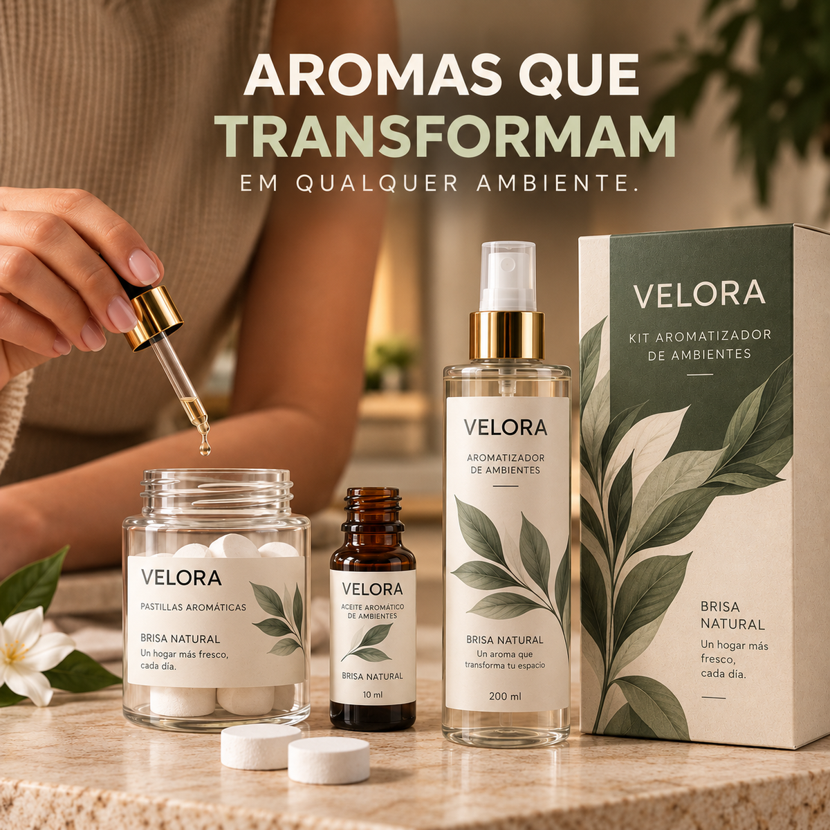 VELORA™ - Aromatizador de ambientes